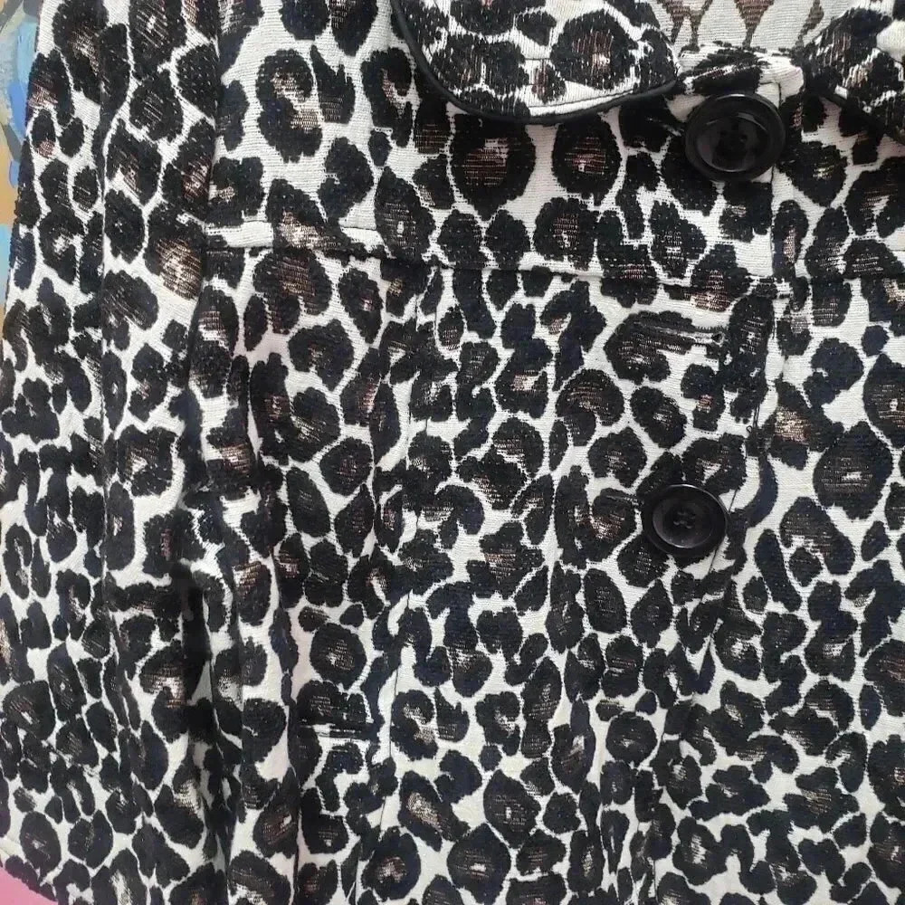 Forever Twentyone Leopard Print Jacket - Picture 3 of 9